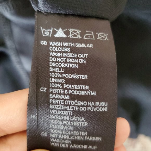 H&M Black Beaded V Neck Formal Dress - Picture 6 of 6